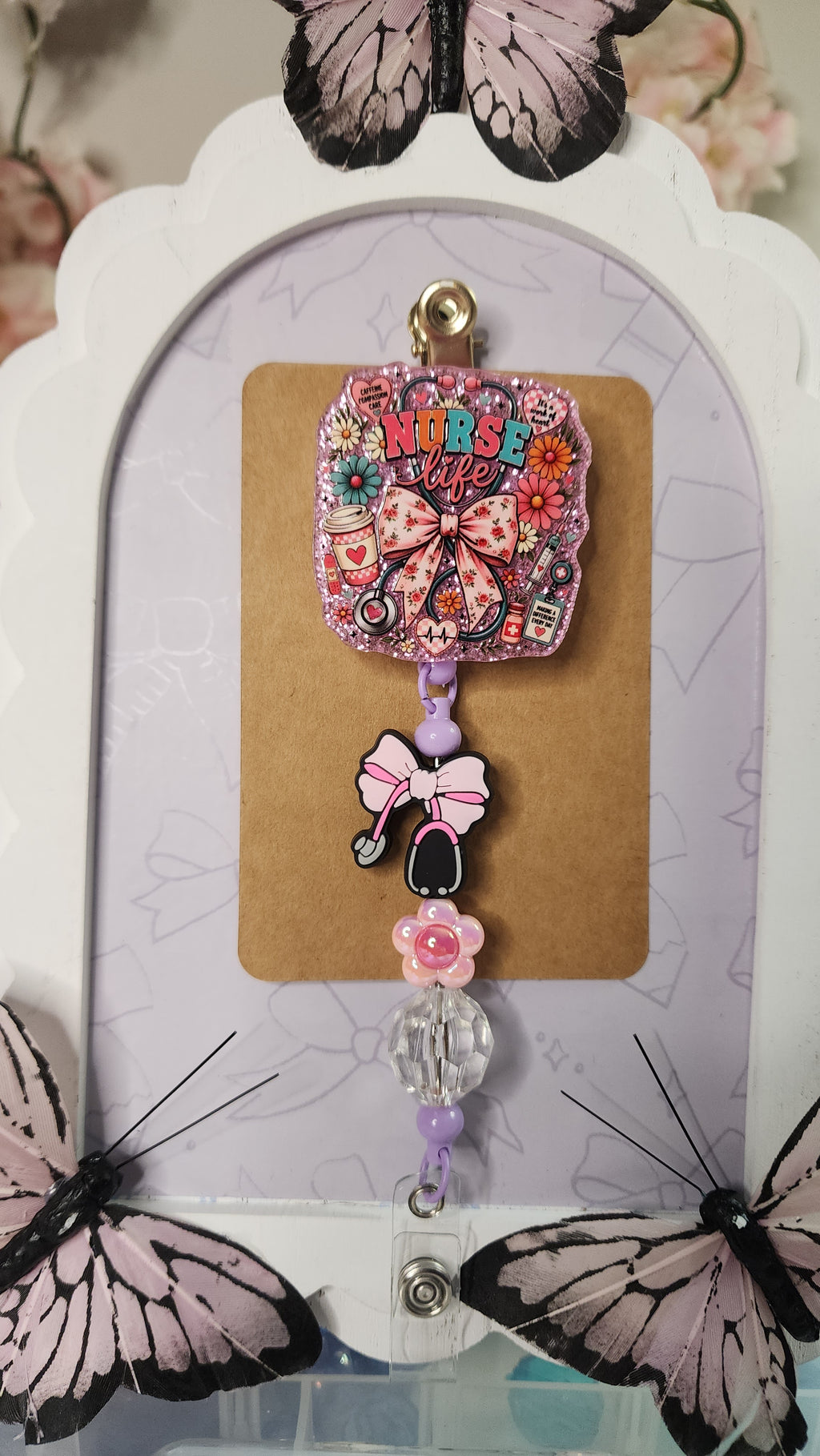 Nurse Life Badge Reel