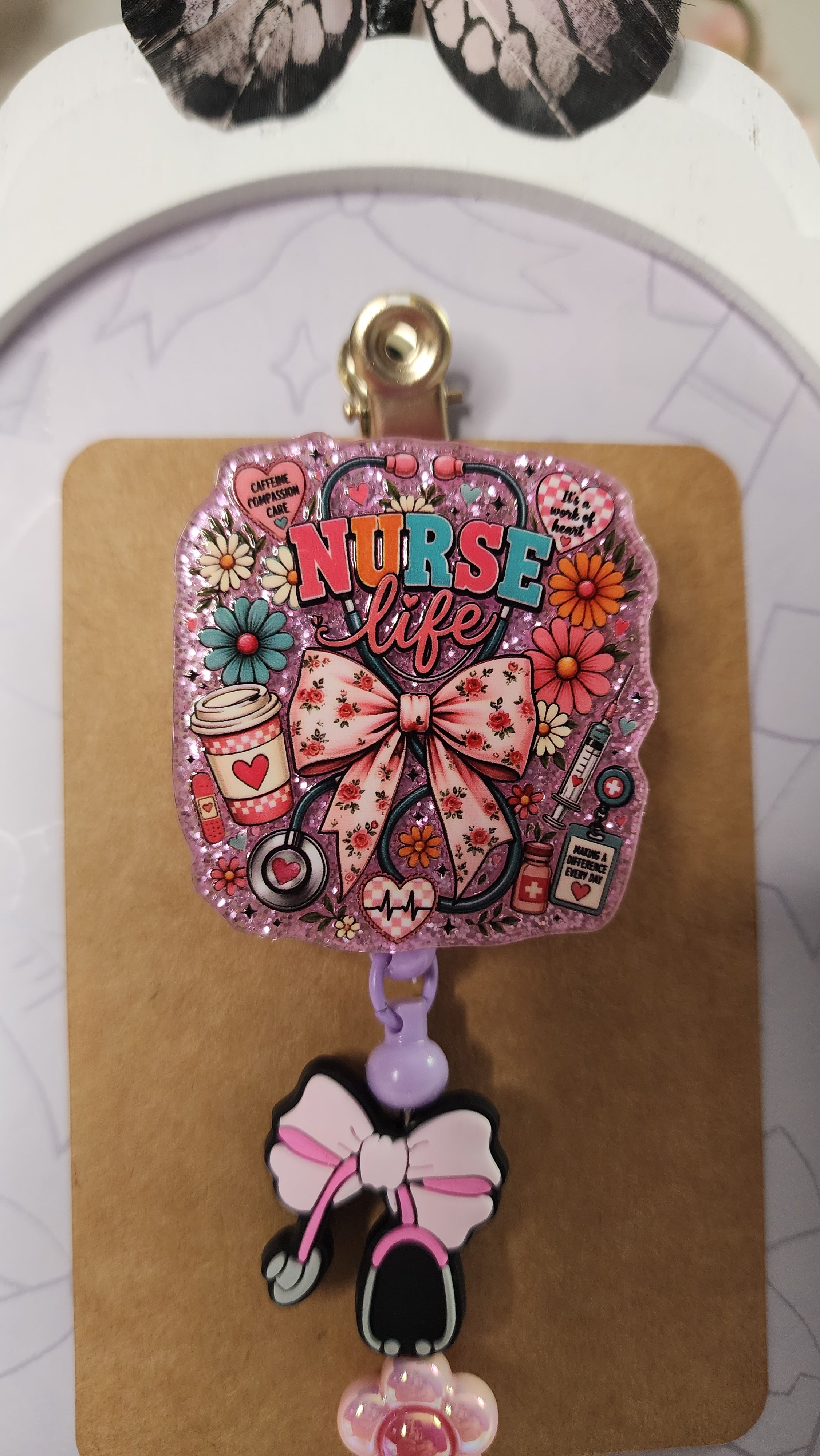 Nurse Life Badge Reel