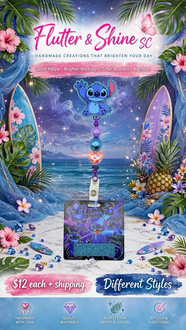 Stitch Badge Reel Buddy