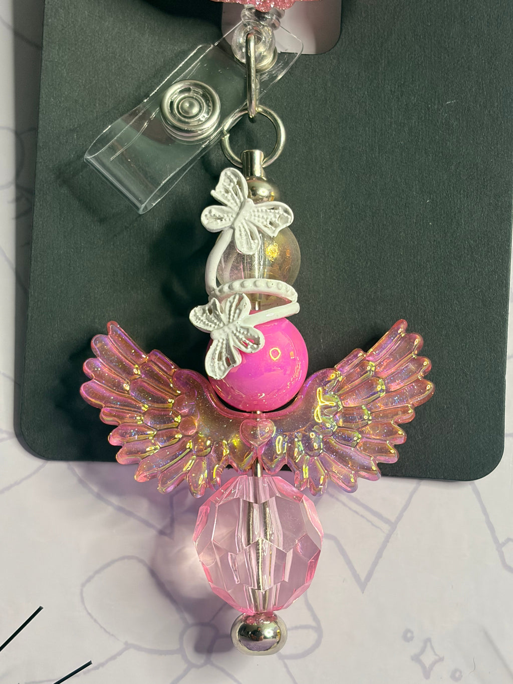 Fueled by Coffee & Books Glitter Badge Reel