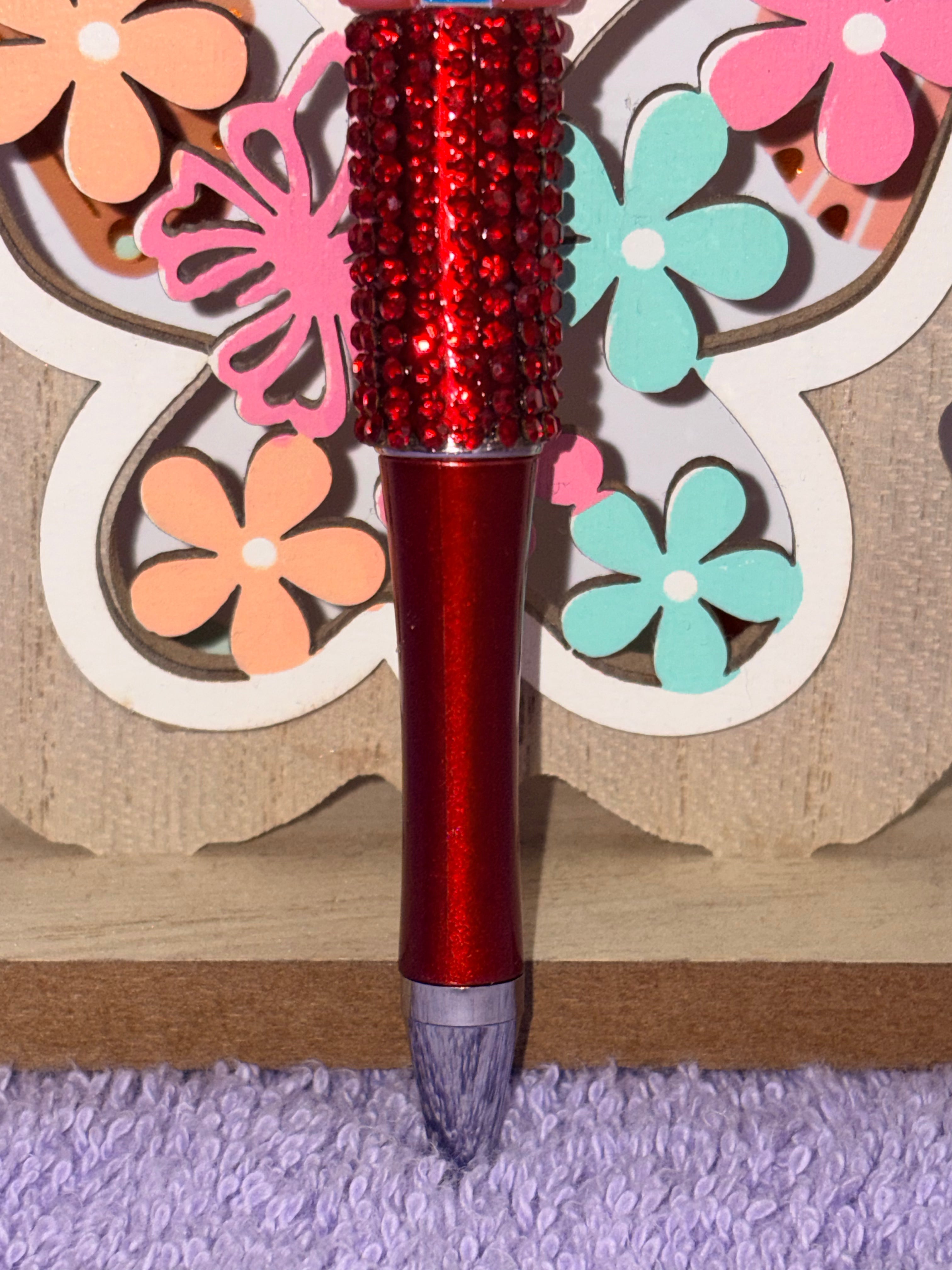 Spider-Man Character Rhinestone Beaded Pen