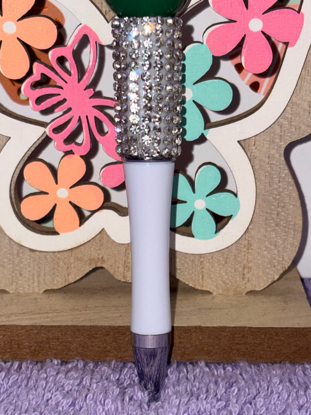 Philadelphia Eagles NFL Rhinestone Beaded Pen