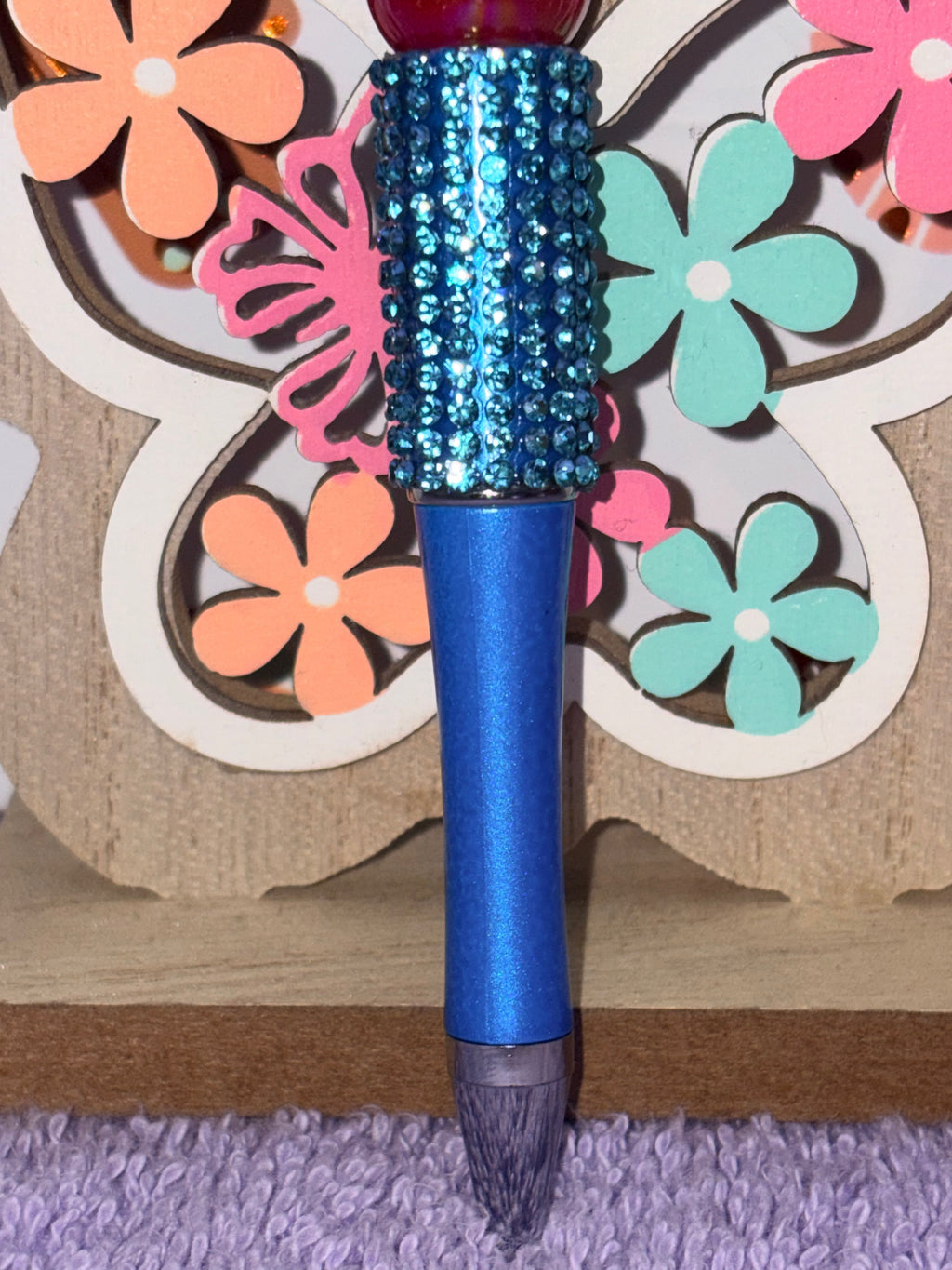 Captain America Beaded Pen