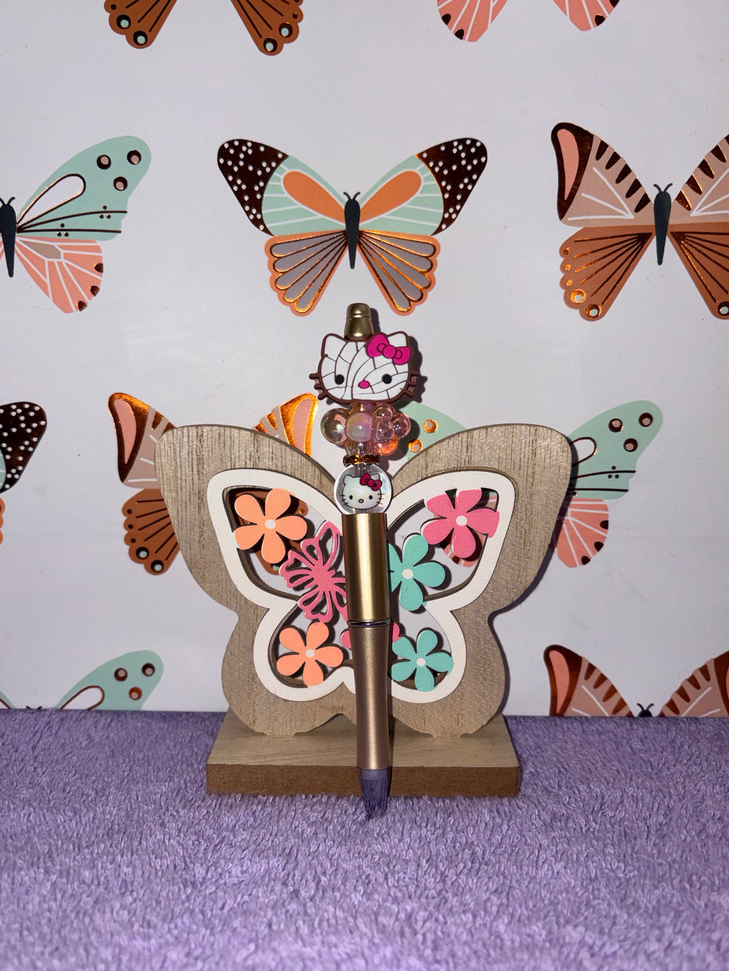 Hello Kitty Beaded Pen