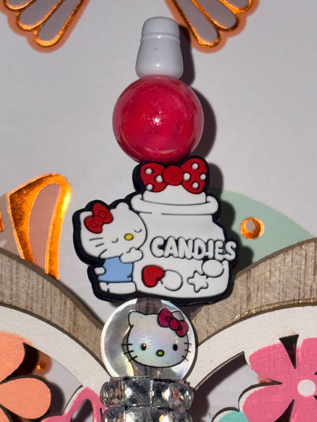 Hello Kitty Candies Beaded Pen