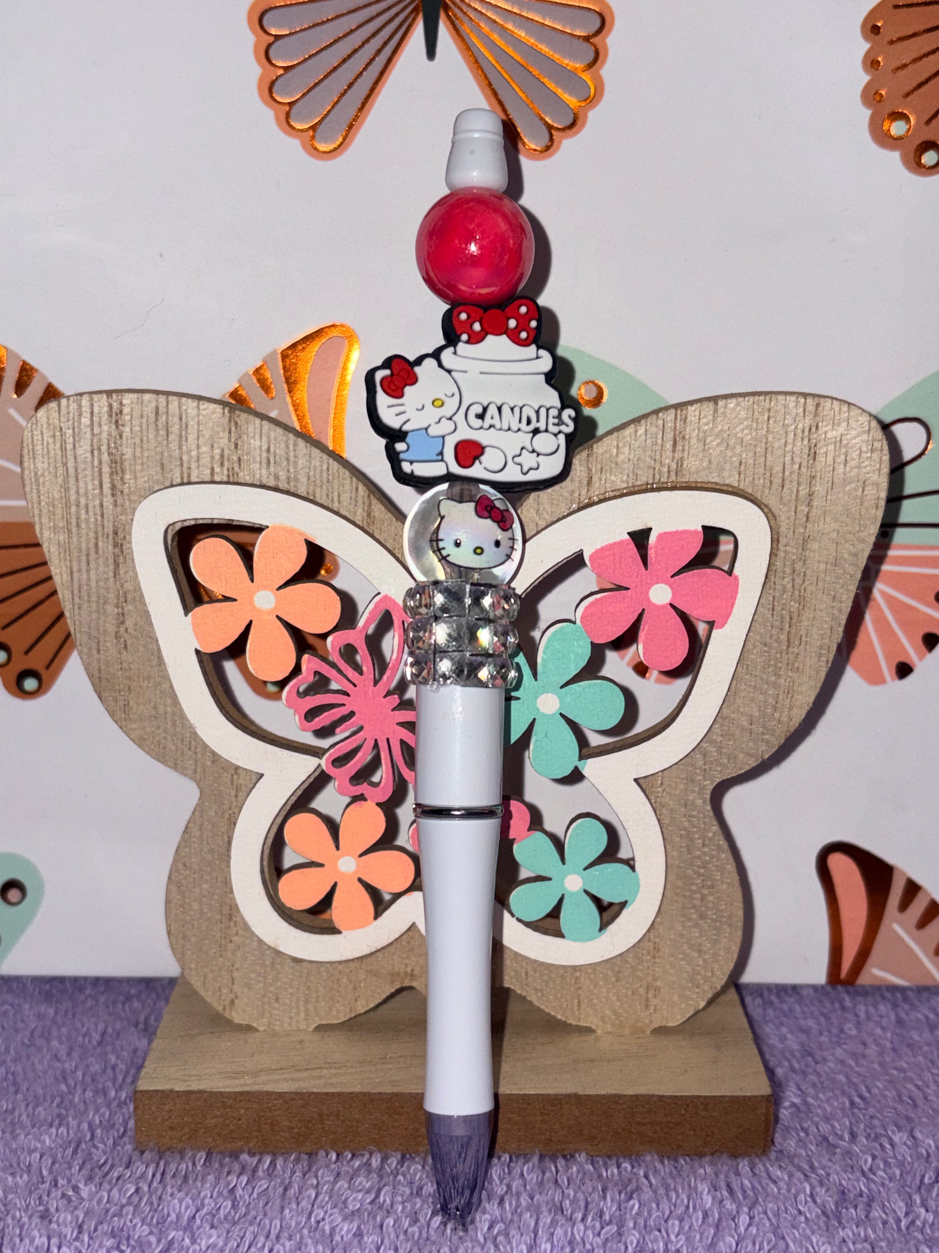 Hello Kitty Candies Beaded Pen