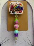 Healthcare Worker Beaded Badge Reel