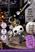 Jack Skellington Beaded Keychain – Nightmare Before Christmas